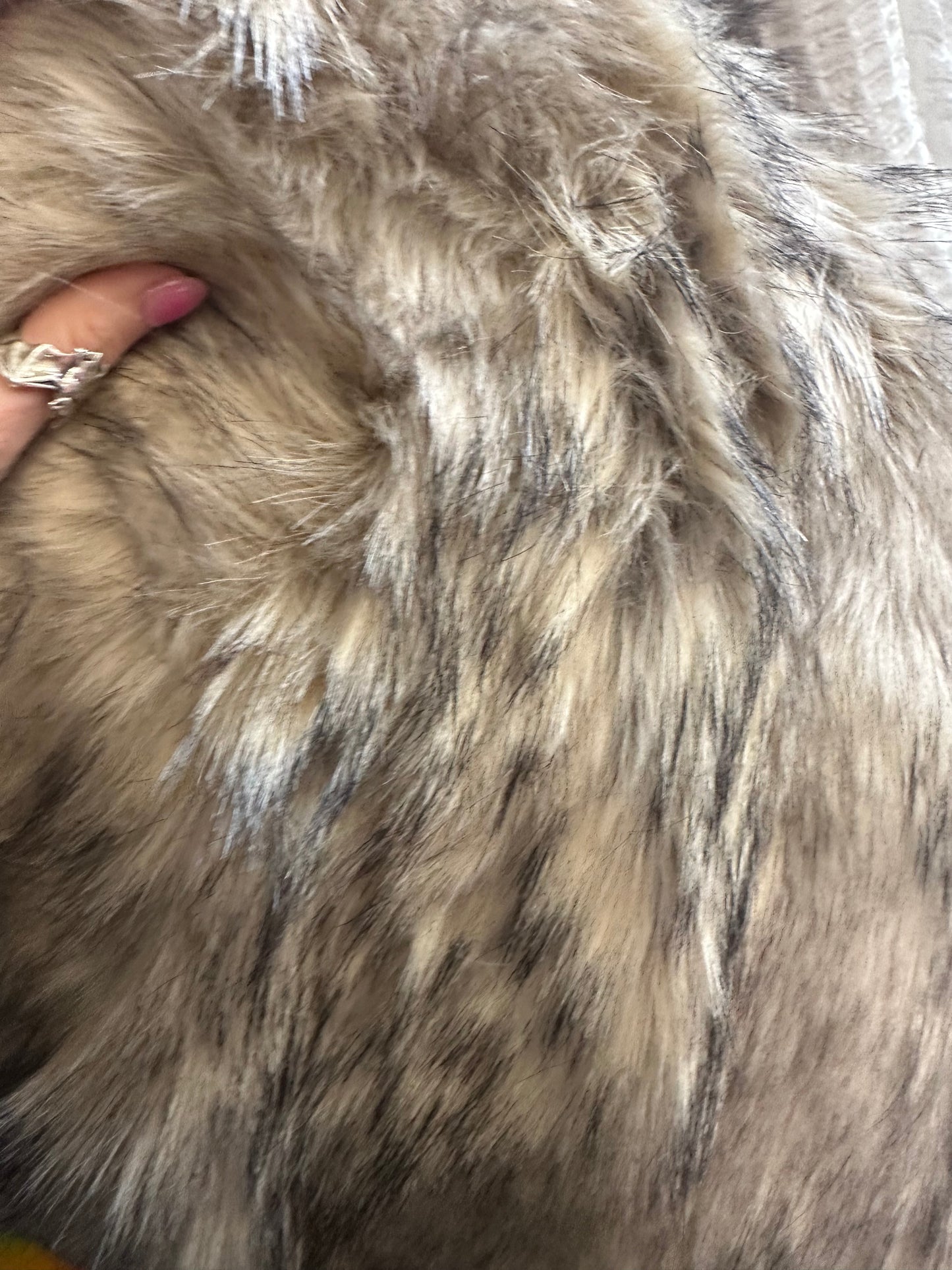 super spice with luxury faux fur